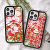 Мультяшная Девочка S-Клубника S-Клубничный Торт PC+TPU Чехол для Телефона Для IPhone 11 12 13 14 15 16 17 Plus Pro Max Чехол