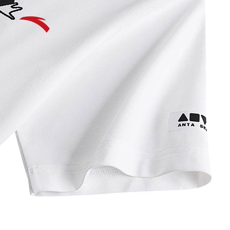 ANTA Unisex Ice Silk Print Short-Sleeve T-Shirt