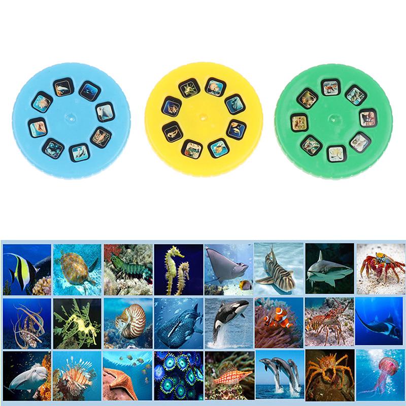 Детский проектор-фонарик с животными, фруктами, динозаврами, мультяшный, для сна, светящийся ночник