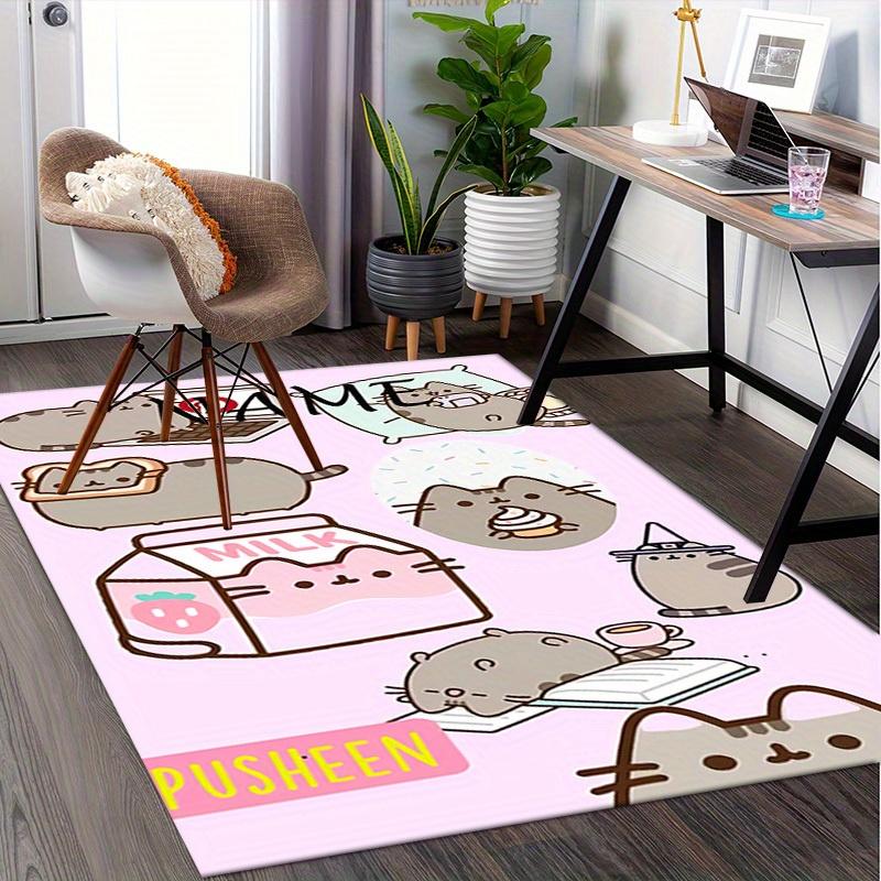 Пушин, Молоко, Офис Ведьмы Ковер Мягкий Полиэстер Ковер для Прихожей Моющийся Нескользящий Машинная Стирка