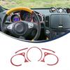 Для Nissan 370Z Z34 2009+ Автомобиль Мягкий Углеродный Волокно Верхняя Панель Приборов Консоль Отделка Накладка Наклейка Комплект Внутренние Аксессуары