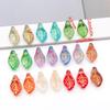 Czech Glass Grape Leaf Small Beads 7x12mm for DIY Jewelry and Crafts