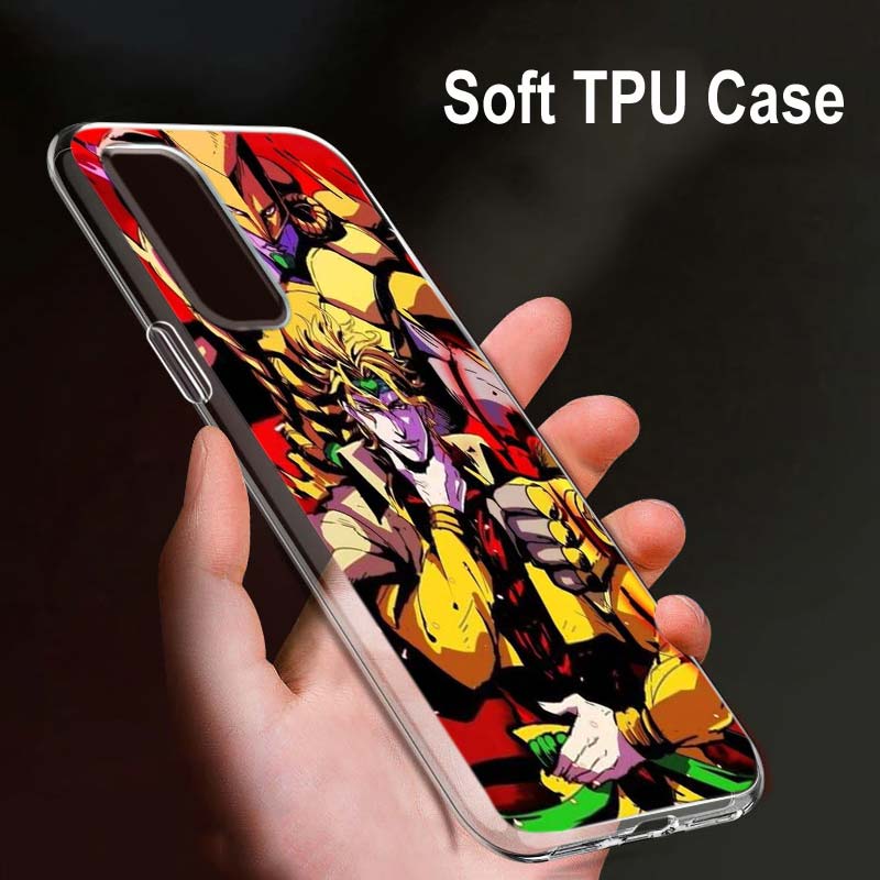 Jojo's Bizarre Adventure Jojo для OPPO Reno7 SE 6 5 ZF 4G 5G Find X2 X3 Neo Lite Pro Plus прозрачный мягкий чехол для телефона