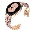 22 мм 20 мм Кожаный+Металлический ремешок для Samsung Galaxy Watch 7 6 5 4 40 мм 44 мм Сменный браслет для Huawei Watch GT6/5/4 46 мм Ремешок