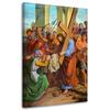 Canvas Print, Jesus and St Veronica Stations of the Cross Vienna