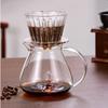 Basket Coffee Dripper Crystal Eye Pour Over Coffee Filter 1-2Cups Coffee Maker Flat Bottom Increase Uniformity Coffee Accessory
