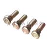 4 шт. Шлицевой болт M10x1.25 Шпилька ступицы колеса и гайка колеса Подходит для колес квадроцикла, багги, UTV, багги, квадроцикла Крепежные аксессуары