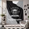 Wall Hanging Tapestry With Custom Name & Text, Leeds United Decorative Tapestry For Bedroom