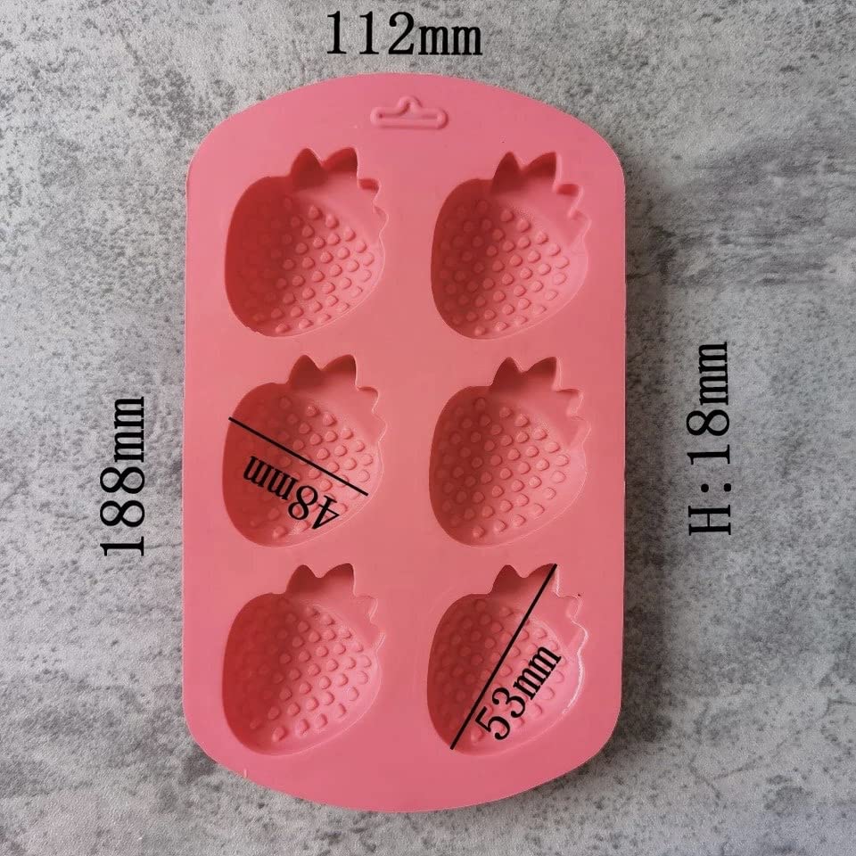 Strawberry silicone mold, strawberry silicone mold, strawberry silicone mold, cake mold, chocolate mold, muffin mold, madeleine mold, petit cake