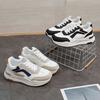 Ins Korean Version of the New Dad Shoes Girl 2025 Spring Student Running Sports Thick Sole Height Casual Street Shot K907