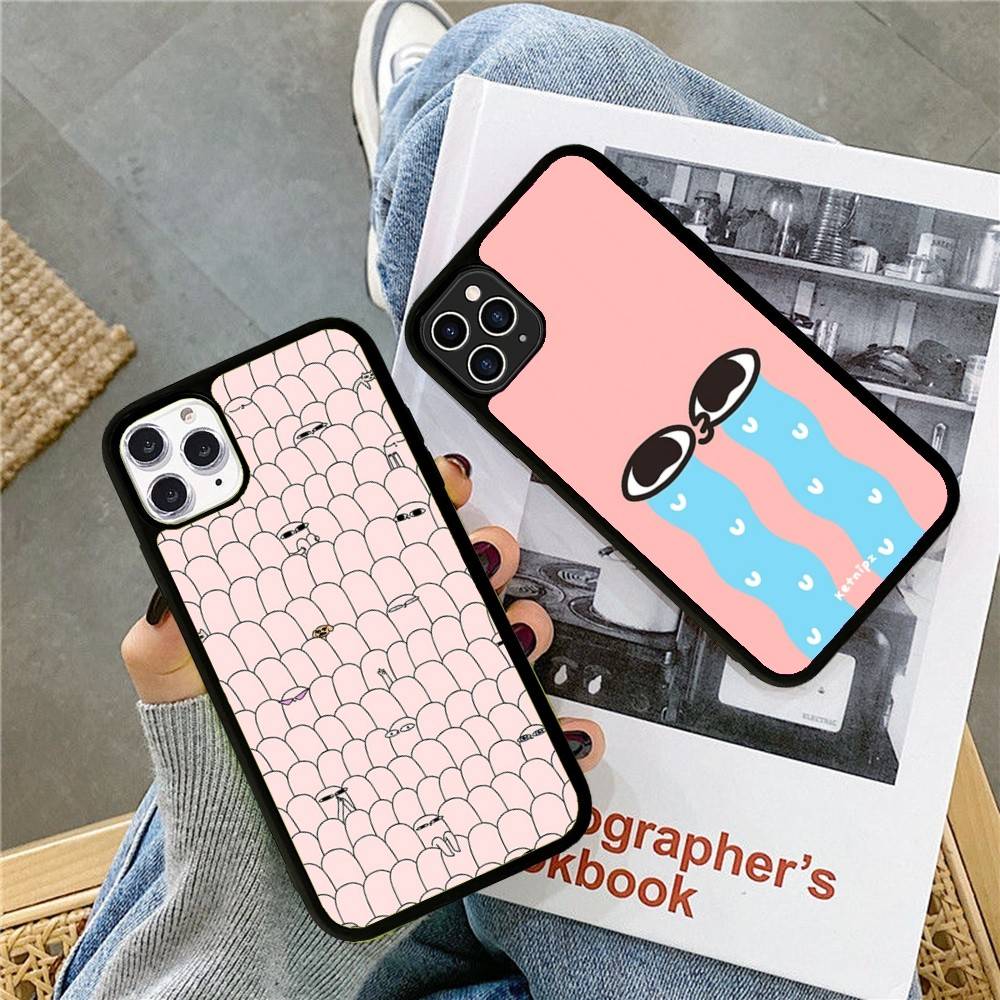 Ketnipz Cartoon Phone Case For IPhone 17 16 Pro Max 17 Air 16E 13 12 Mini 14 15 Plus 11 PC+TPU Cover