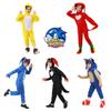 Stylish Blue Cosplay Costume Sonic Hedgehog Theme For Carnival Party