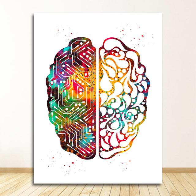 Медицинское образование, офисный постер, картина, настенная живопись на холсте, анатомия, картина мышц, гуманоид, украшение для дома, принт, Cuadros