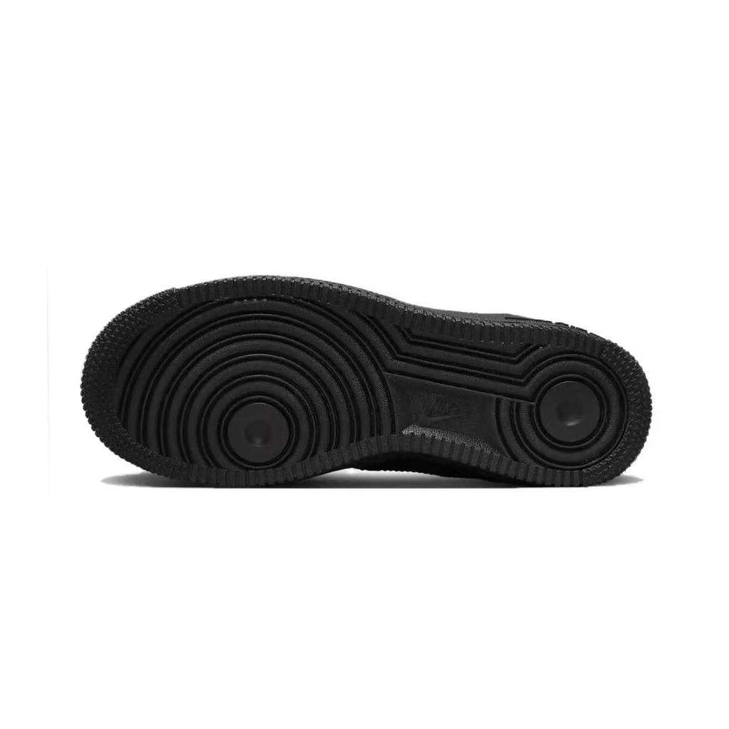 Nike Air Force 1 Abrasion Resistant Abrasion Resistant Low top Skateboard Shoes Unisex Black HF0022-100(Team578-)