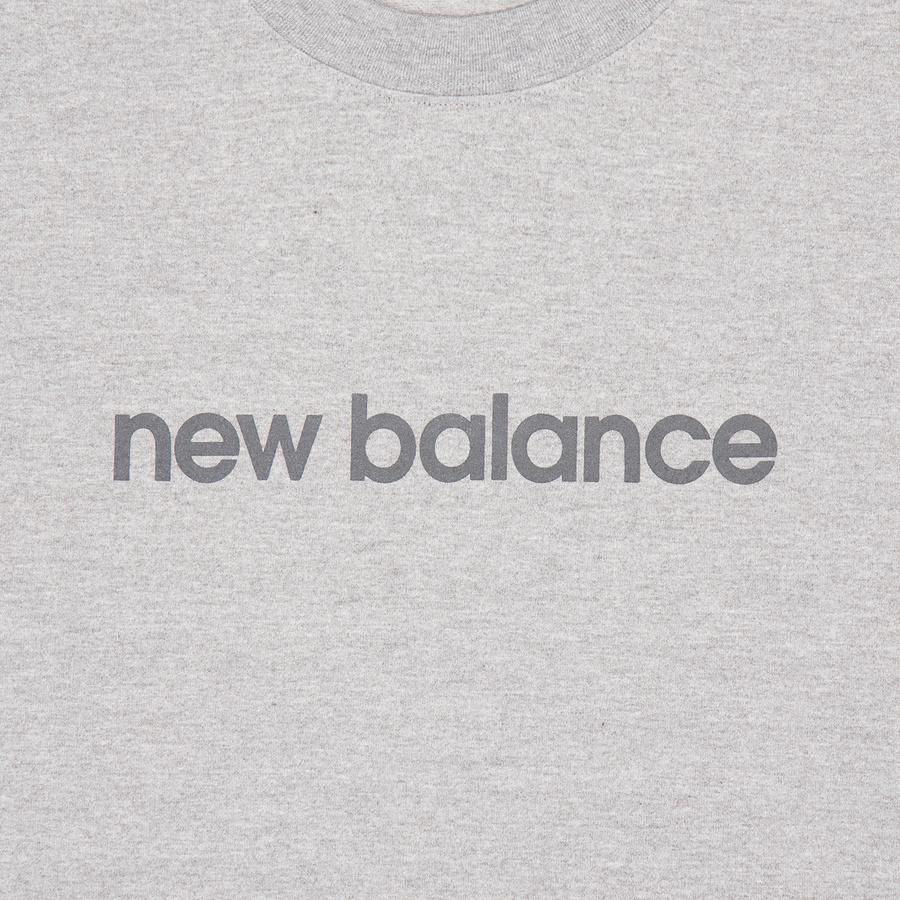 New Balance Футболка мужская спортивная серая AMT45627-AG