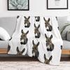 Donkey Throw Blanket Cozy Warm Blanket for Bed Room Decor