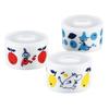 Yamaka Shoten MOOMIN микроволновая печь контейнер для хранения канистра размер S набор из 3 предметов можно мыть в микроволновой печи в посудомоечной машине Moomin Goods подарок на скандинавский день
