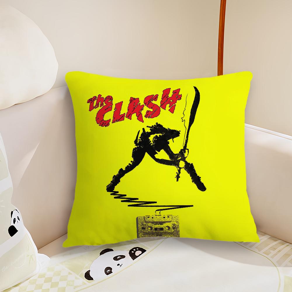Наволочка Band Гостиная Музыка Изголовье Спальня Офис Подушка Подушка Диван Сон Время Рок Подушка C-Clash Чехол