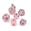 7pcs/lot Polyhedral Dice Set Double-Colors Dice D4 D6 D8 D10 D% D12 D20 for DND RPG Table Games