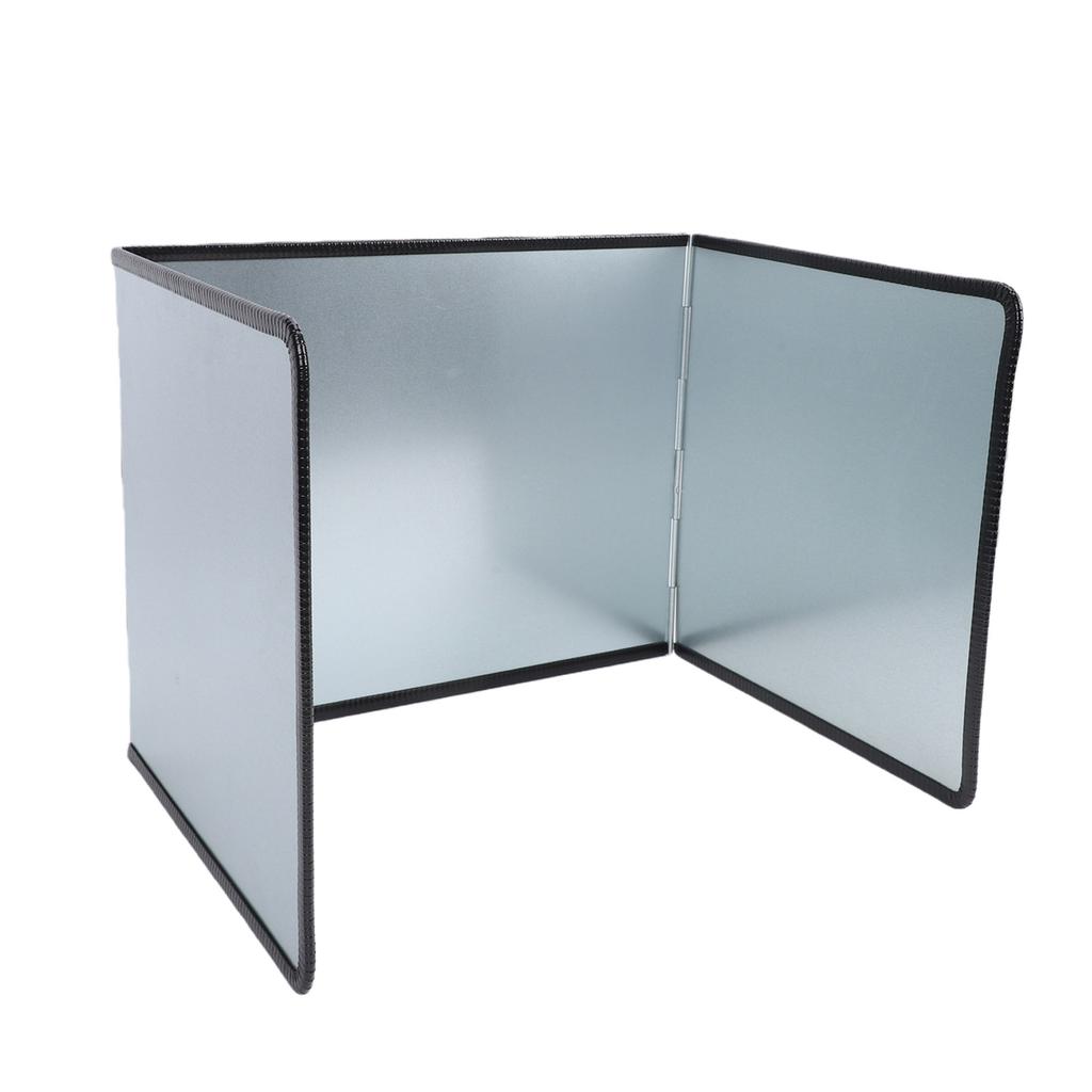 3 Sided Splatter Guard for Frying Stove Top Iron Foldable Oil Splash Insulation Board for Kitchen