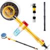 Portable Telescopic Chenille Car Wash Mop with Auto-Rotating Brush