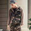 Мужские комплекты камуфляжный повседневный спортивный костюм весенняя камуфляжная куртка + брюки комплекты мужская спортивная одежда с капюшоном толстовка тренировочный костюм для активного отдыха