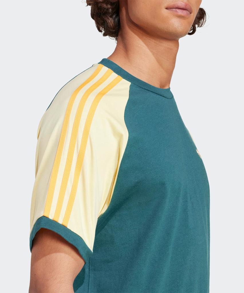 adidas Футболка Cali - Техно-зеленый:Желтый / Kc4961