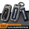 Zinc Alloy Car Remote Key Cover Case Holder AMG Logo For Mercedes Benz AMG A C E S G Class GLC CLE CLA W177 W205 W213 W222 X167 RW7