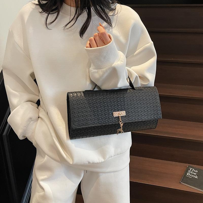 Весна и лето новая текстурированная плетеная модель модная сумочка персонализированная сумка через плечо сумка кроссбоди минималистичный стиль маленькая квадратная сумка