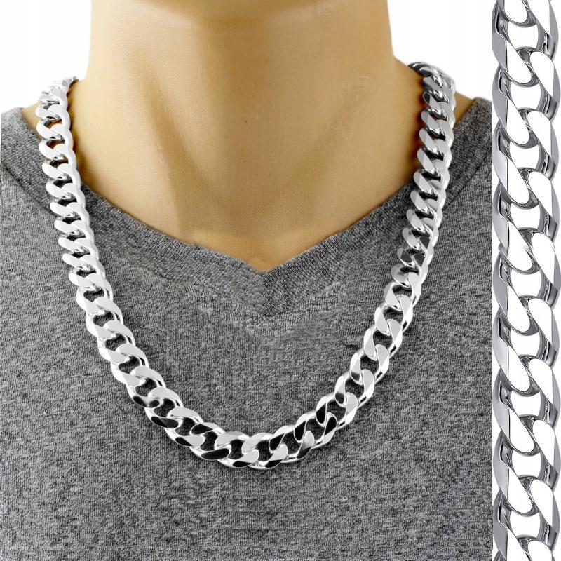 THICK Silver Men' Chain 925 SILVER FULL ARMOR CHAIN
