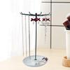 Jewelry Organizer Earring Necklace Display Holder Rotating Stand for