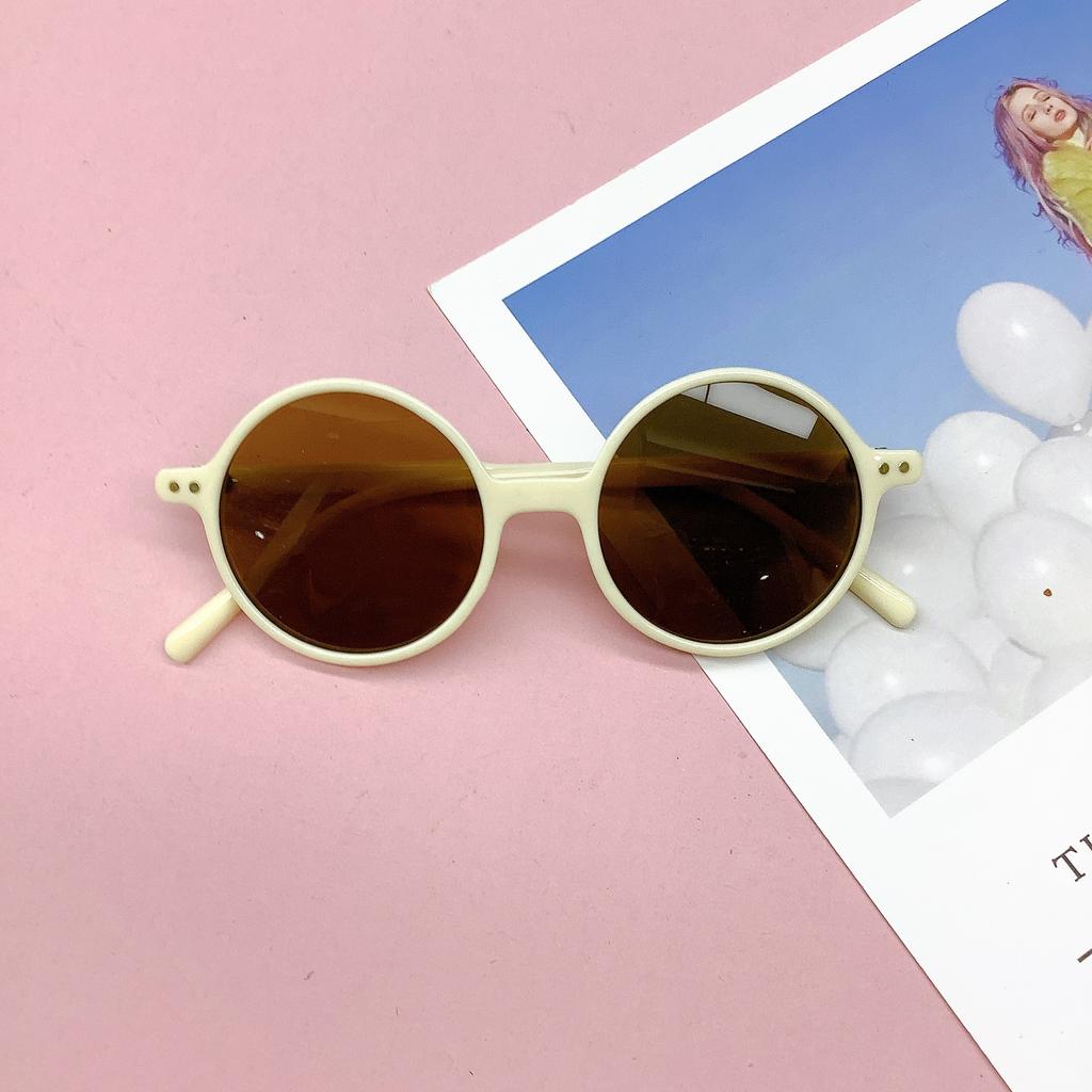 Классическая круглая оправа Rice Nails Детские солнцезащитные очки Солнцезащитный козырек Защита глаз Солнцезащитные очки для девочек Очки