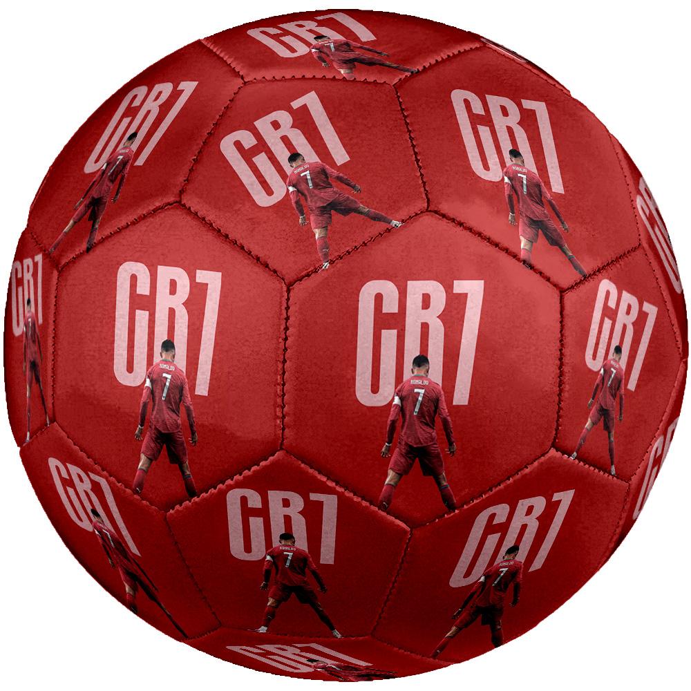 Ronaldo's Portugal's Cr7 Legacy Size 5 Soccer Ball Machine Sewn Indoor/Outdoor Training and Matches Ideal for Soccer Enthusiasts