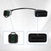 OBD2 Diagnostic Cable For Yanmar Engine System 6 Pin to 16 Pin For 24V Diesel Vehicles OBDII Car Diagnostic Adapter Connector