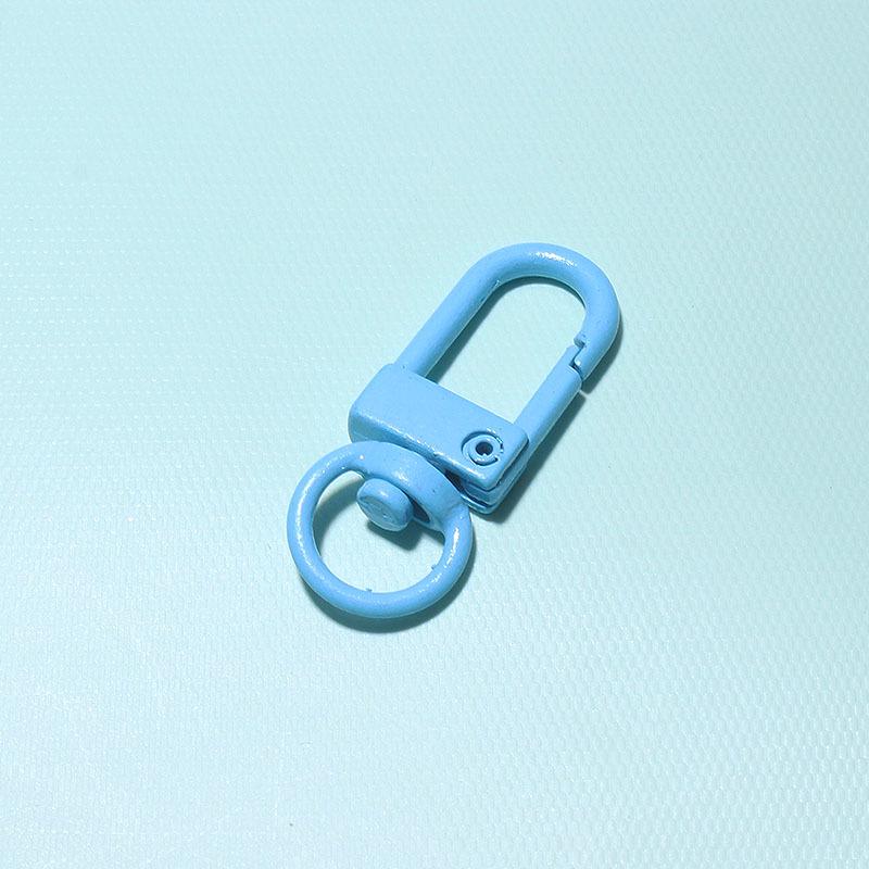 Ручная работа U-образная окрашенная дверная пряжка брелок аэрозольная краска DIY аксессуар подвеска