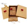 Letter Paper Envelope Set Romantic Vintage Style with Flowers Decoration Clear Line Smooth Writing Letter Envelopes