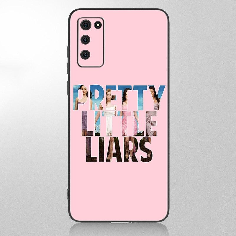 Чехол для телефона «Милые обманщицы» для Samsung Galaxy A12 A02S A22 A32 A52 A72 A71 A51 A41 A31 A21 A11 A50 A70 A10S A20S, черный чехол