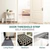 1 шт. 1 м/3 м Самоклеящиеся напольные накладки Ковровая кромка Отделочная полоса Переход пола Порог двери Зазоры Уплотнительная полоса для низа двери