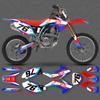 DSMTECH Custom Team Graphics Decals Stickers Kits For Honda 2007 2008 2009 2010 2011 2012 2013 2014 2015 2016-2020 CRF150R 002