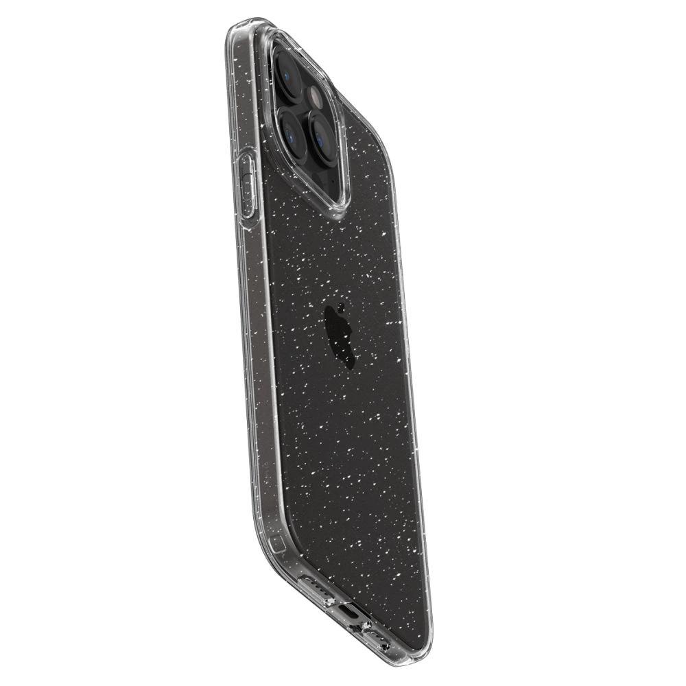 Etui Spigen Liquid Crystal Na Iphone 15 Pro Max - Przezroczysto-Brokatowe