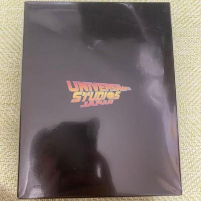 USJ Japan Detective Conan Back Future DeLorean Badge Set 9pc Display Box