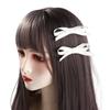 Balletcore Girl Hair Clip Bowknot Female Hair Accessories Korean Style Headwear  For Women