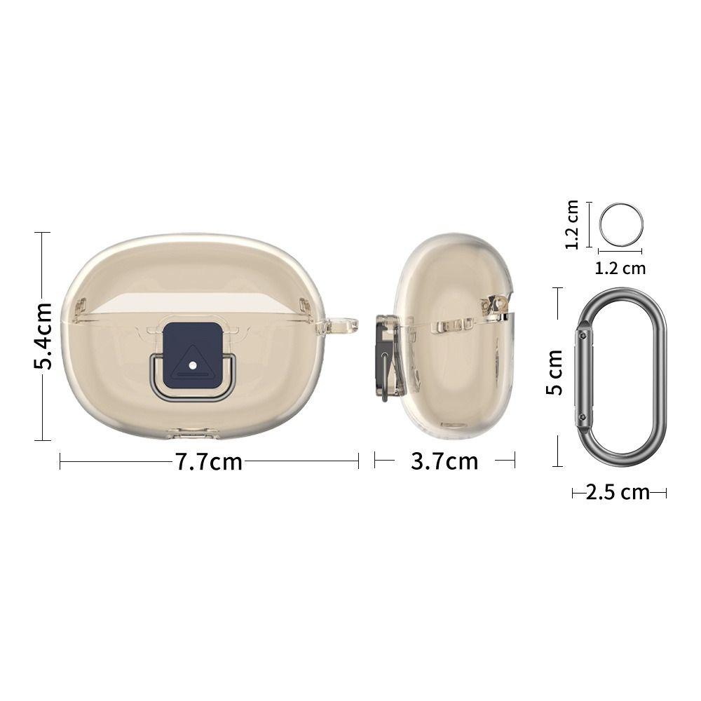 with Keyring Earphone Case Anti-Fall Headphone Protective Case for SHOKZ Open Dots ONE Travel