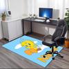 Custom Name Tweety Printed Carpet, Rug for Office Chair Living Room Bedroom Kitchen Room Decor Gifts.