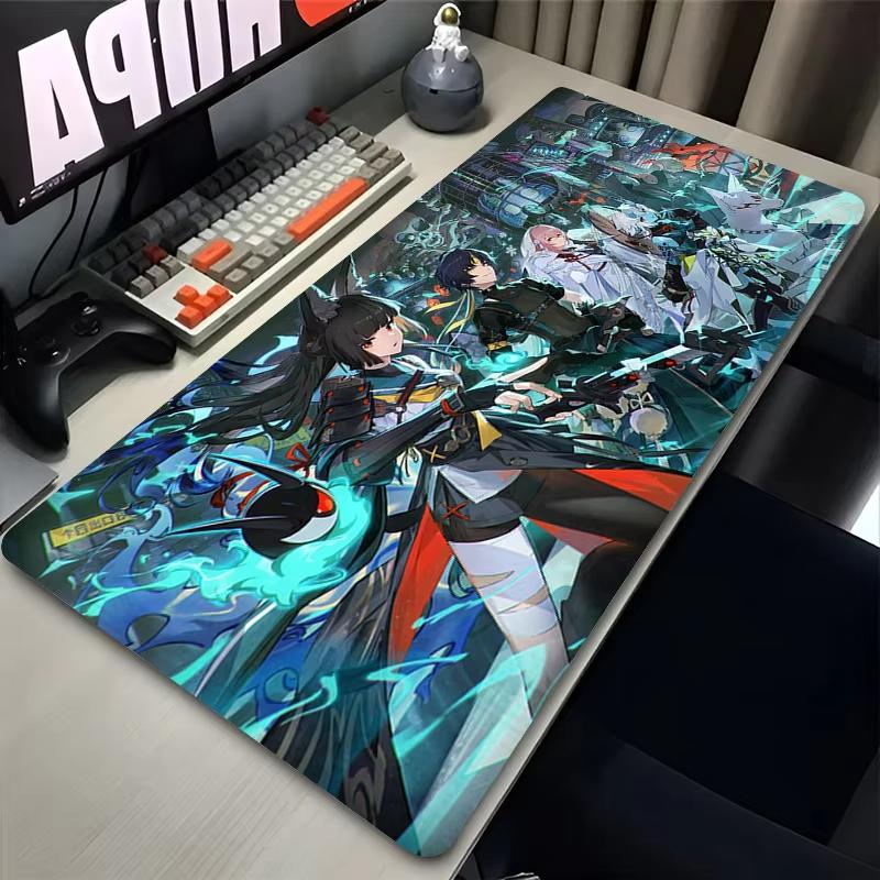 Игровой коврик для мыши Большой Кавайная Аниме Девушка Sunna ZZZ Коврик для мыши Игровая клавиатура Офис Оверлок HD Печать Zenless Zone Zero Настольный коврик