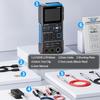 LC1020E Высокоточный цифровой LCR-метр – Обновленный портативный мостовой тестер для сопротивления, емкости, индуктивности, Мультичастотный, 100 Гц - 100 кГц,