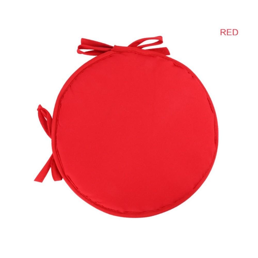 Офис В помещении На улице Однотонный Моющийся Домашнее украшение Подушка для сиденья Круглая подушка Чехол для стула