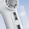 Портативный ручной вентилятор USB-перезаряжаемый высокоскоростной охлаждающий вентилятор с функцией ледяного компресса для личного использования на улице и в помещении