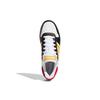 Adidas Neo Hoops 2.0 Round Toe Lace-Up Low Top Basketball Shoes Men Sneakers White Black Yellow GY5899