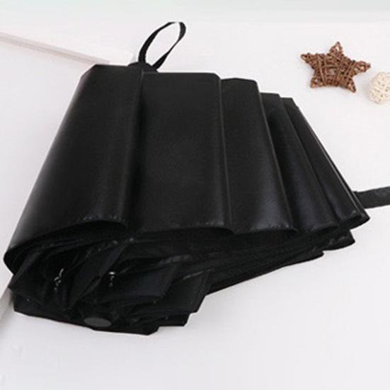 Yousheng Folding Umbrella Compact UV Protection Tri-fold Umbrella Windproof Rainproof Travel Umbrella for Outdoor